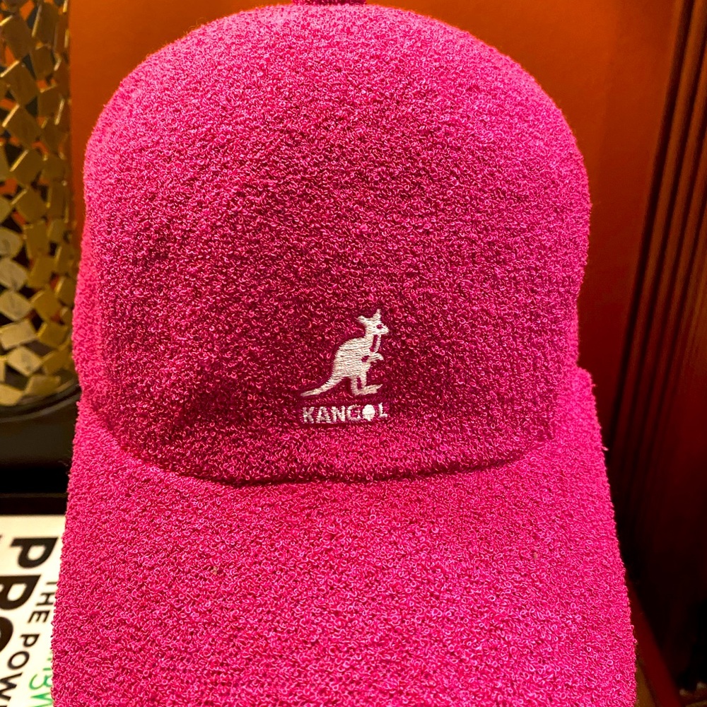 Textured Kangol  baseball  cap, unique style great for spring/summer.